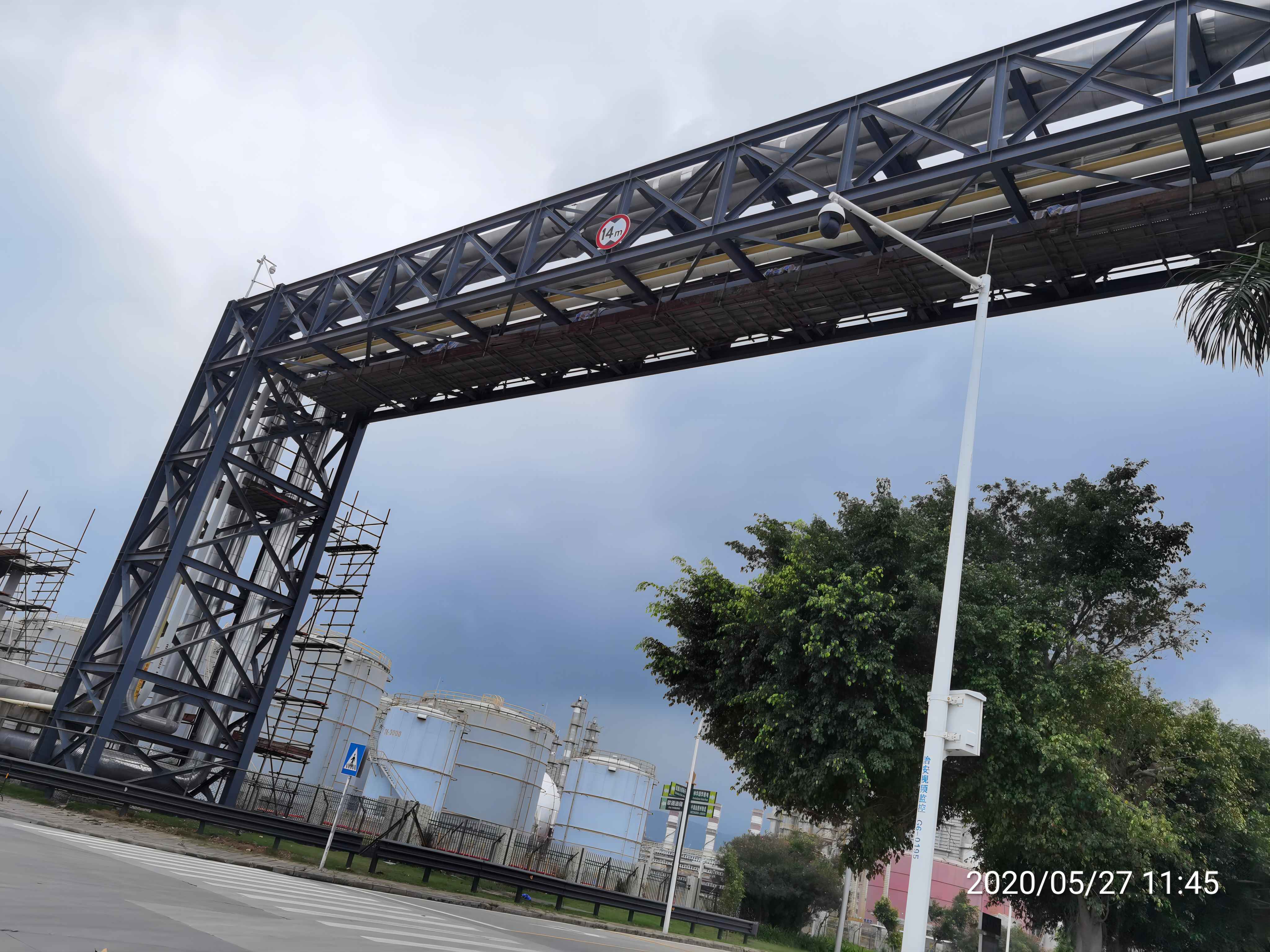 化工园区管廊防腐