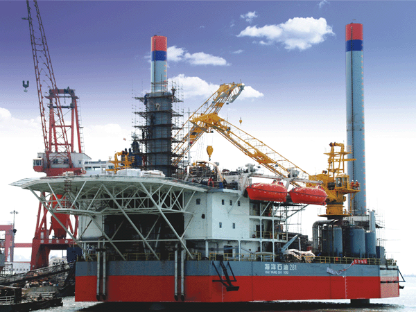 “海洋石油901/902”整船涂装