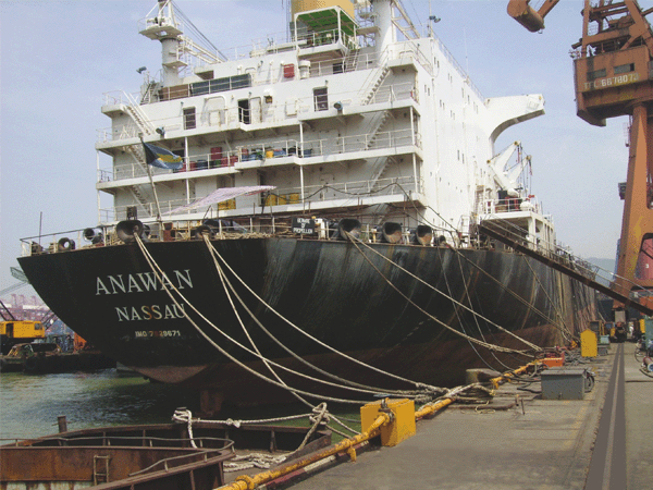 成品油轮 “阿旺”系列船特涂